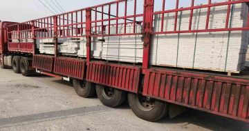 淮北 白麻荔枝面外墙干挂，工厂装车日常