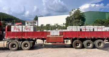 淮北 芝麻灰花岗岩地铺石出货日常