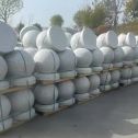 淮北 白麻花岗岩石材圆球，石球，挡车球，隔离球，景观石球，风水球等