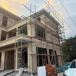 淮北 黄金麻荔枝面花岗岩外墙干挂