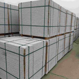 淮北 白麻花岗岩石材荔枝面地铺石（300*600*50）