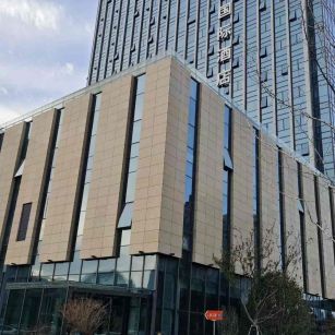 淮北 黄金麻花岗岩外墙干挂