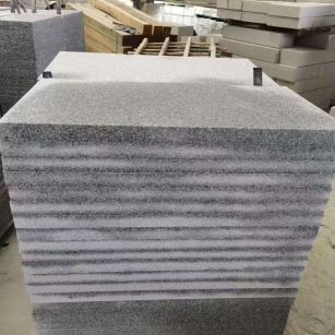 淮北 芝麻白5公分火烧地铺成品，900*400，规格可定制