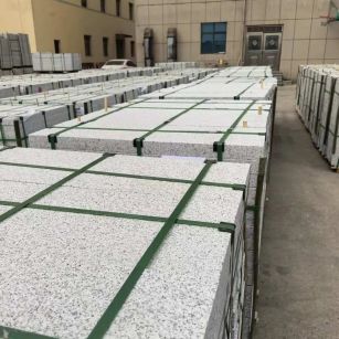 淮北 白麻花岗岩5.0公分荔枝面地铺石