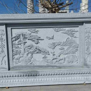 淮北 芝麻白大型照壁，屏风，影壁
