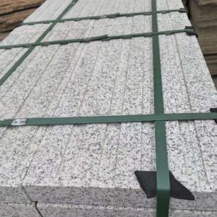 淮北 白麻花岗岩直行盲道石，盲条，地铺石