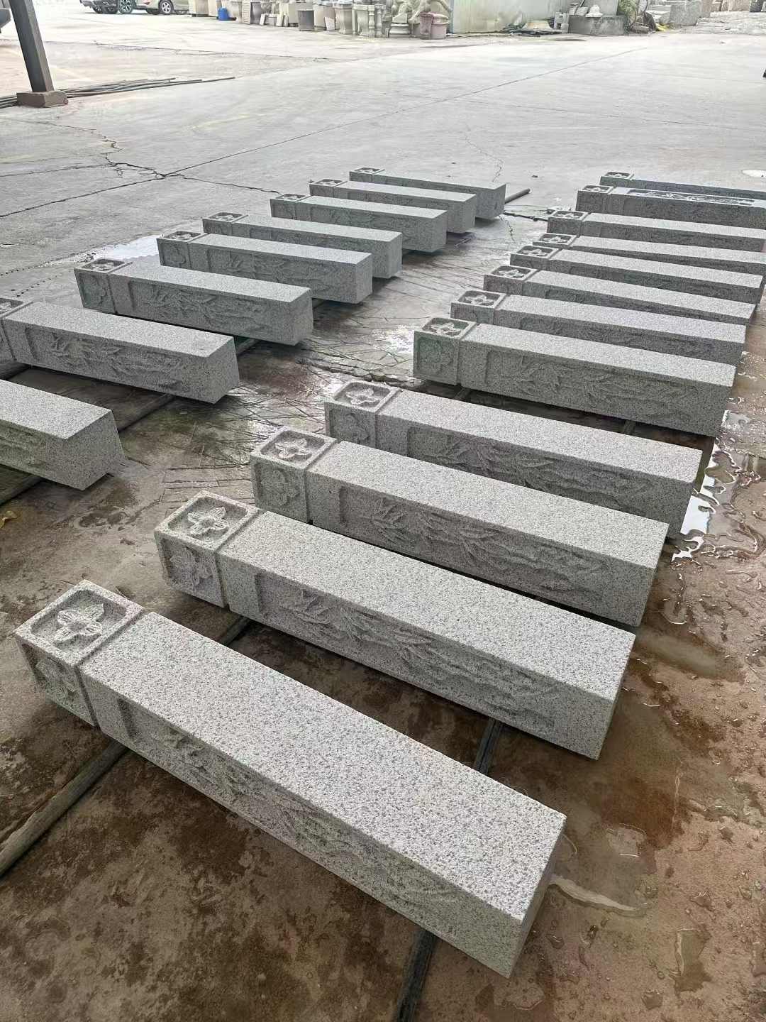 淮北 白麻方柱雕花防水