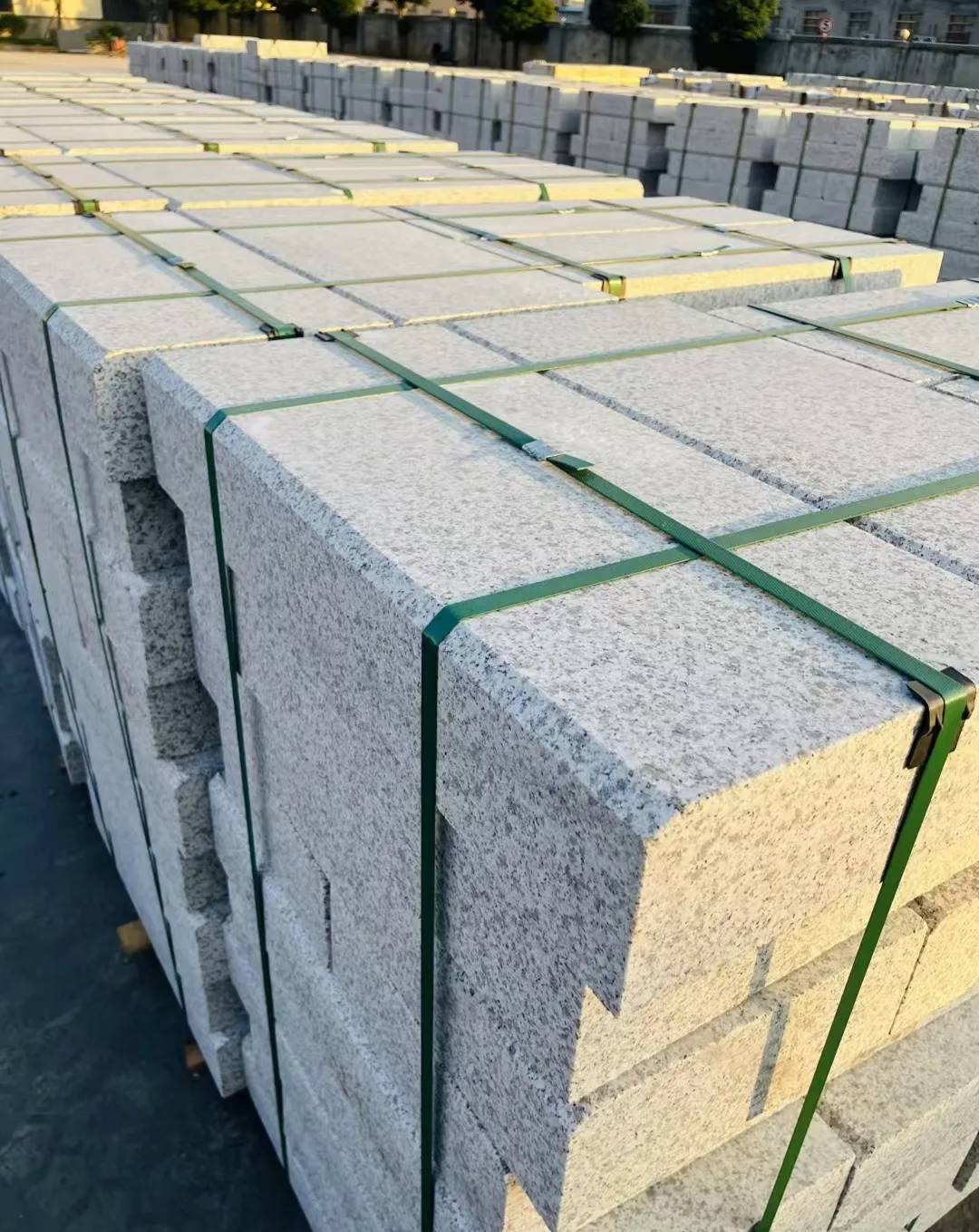 淮北 白麻花岗岩路沿石，马路牙子，路缘石，平石，立缘石等