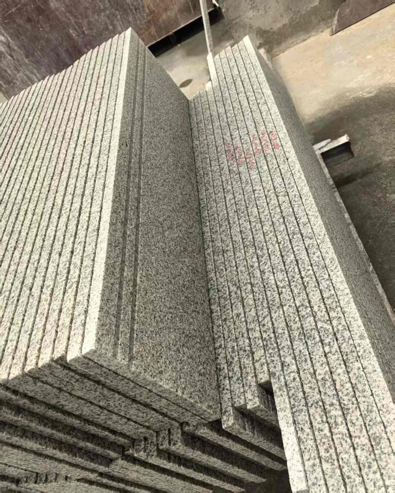 淮北 白麻荔枝面花岗岩楼梯踏步