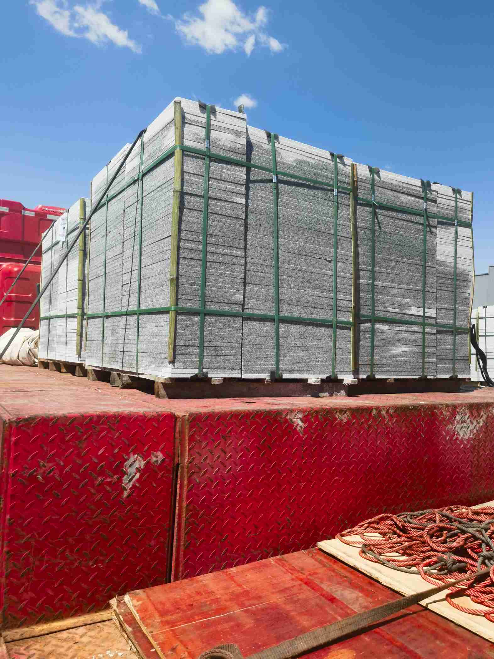 淮北 芝麻白火烧规格板地铺石300*600/600*600